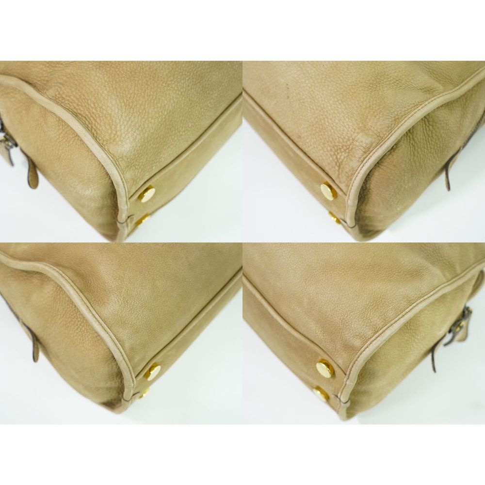 Gucci Python Leather Handbag Beige - Picture 7 of 9